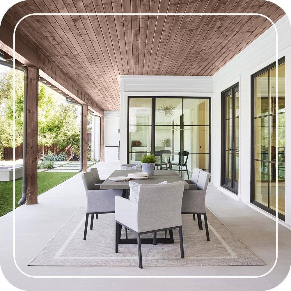 BEHR PREMIUM 1 gal. #ST-148 Adobe Brown Semi-Transparent Waterproofing Exterior Wood Stain and Sealer (3)