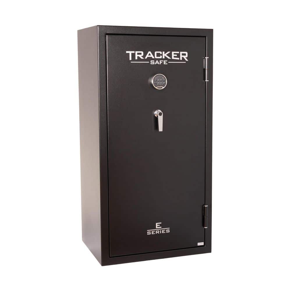 Tracker Safe 26-Gun 30 Min Fire Resistant Electronic Lock Gun Safe in Black, Powder Coat Paint