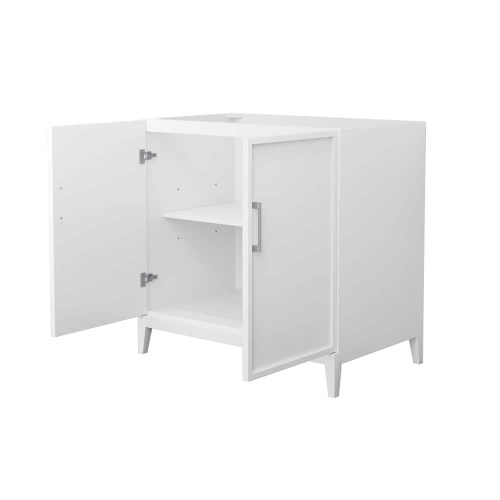 Wyndham Collection Elan W 21.5 in. D 34.25 in. H Single Bath Vanity Cabinet without Top (2)