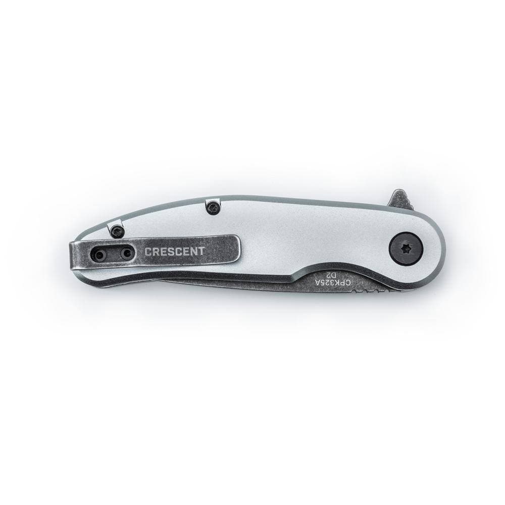 Crescent Tradesman 3.25 in. Aluminum Handle Pocket Knife (3)
