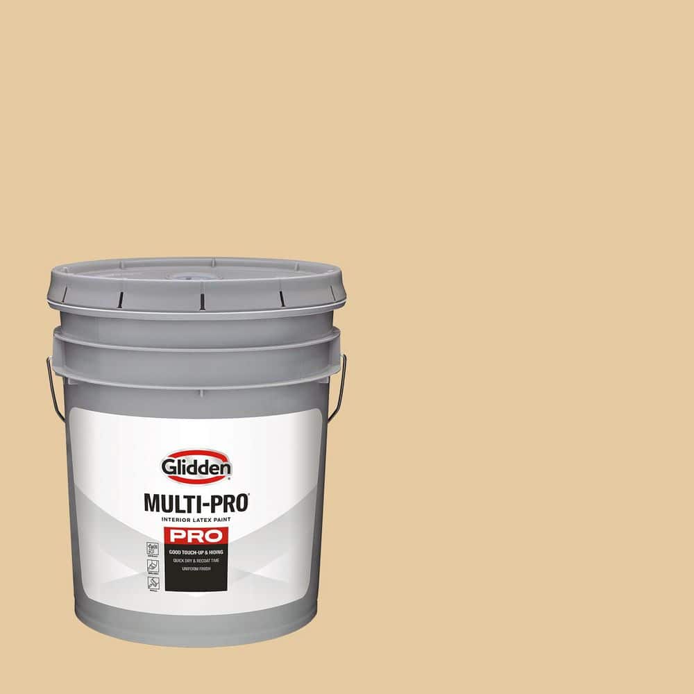 Glidden Multi-Pro 5 gal. PPG15-07 York Ivory Semi-Gloss Interior Paint
