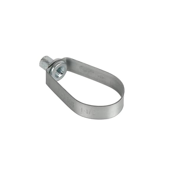 Everbilt 2 in. Swivel Loop Hanger for Vertical Pipe Support, Galvanized Steel (2)