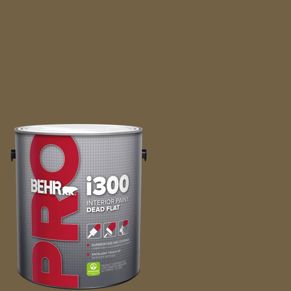 BEHR PRO 1 gal. #PPU7-02 Tree Swing Dead Flat Interior Paint