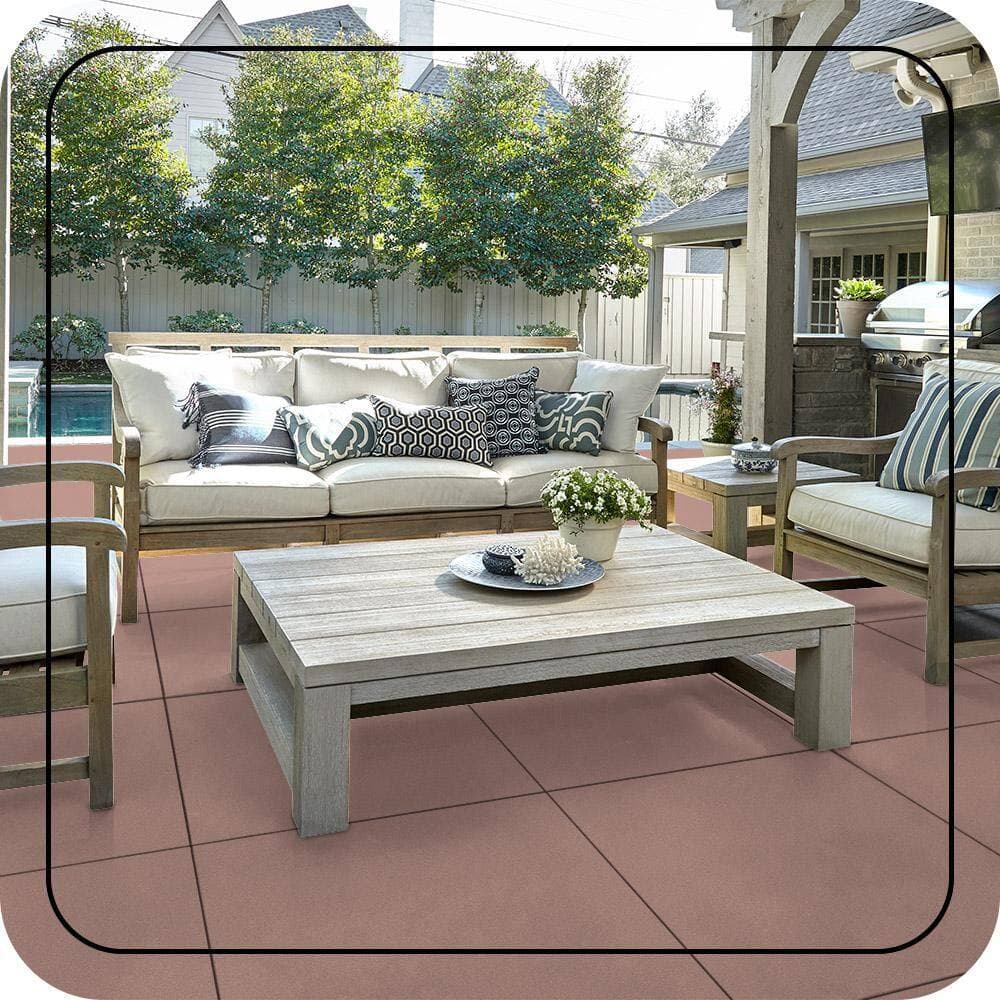 BEHR PREMIUM #N160-4 Textured Low-Lustre Enamel Interior/Exterior Porch and Patio Anti-Slip Floor Paint (3)