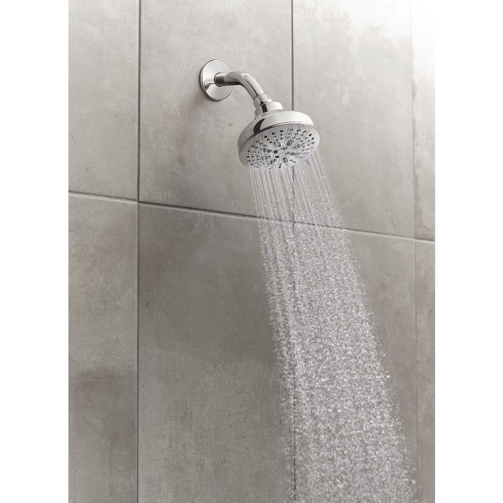 MOEN HydroEnergetix 8-Spray 1.75 GPM 4.75 in. Tub Wall Mount Fixed Shower Head in Chrome (3)