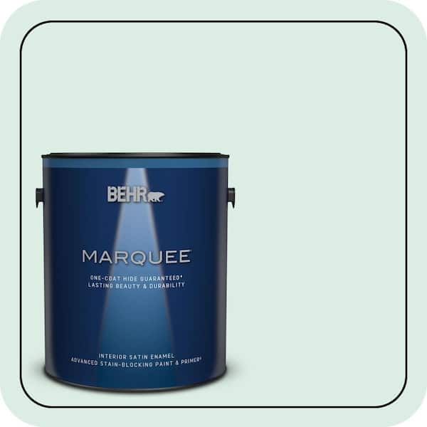BEHR PREMIUM PLUS #M420-1 Sparkling Brook Enamel Low Odor & Primer (4)