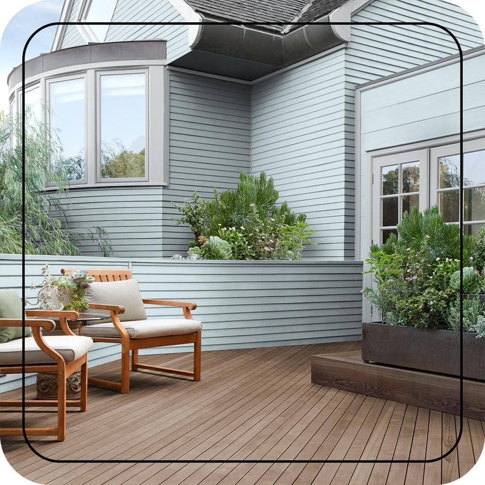 BEHR #530E-2 Color House and Fence Exterior Wood Stain (3)