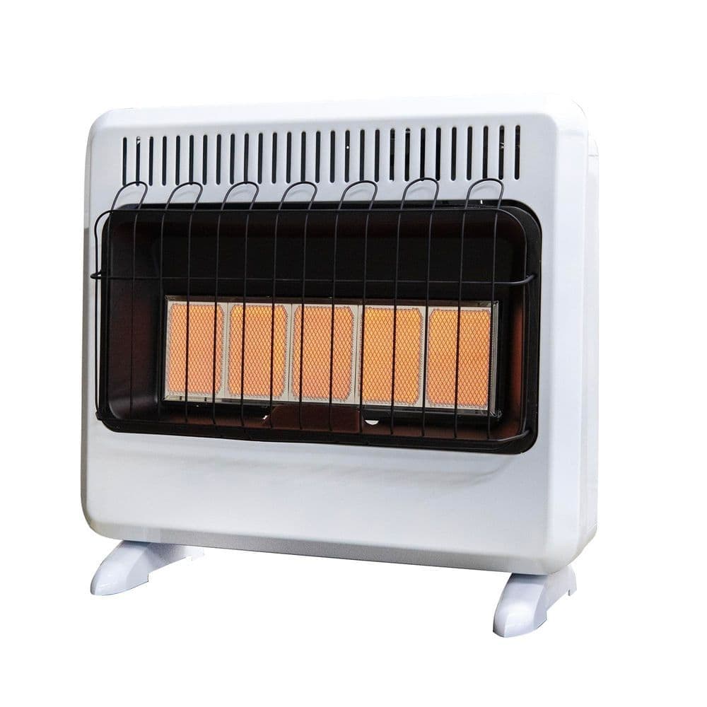 Mr. Heater 20,000 BTU Vent Free Radiant Natural Gas or Propane Dual Fuel Space Heater