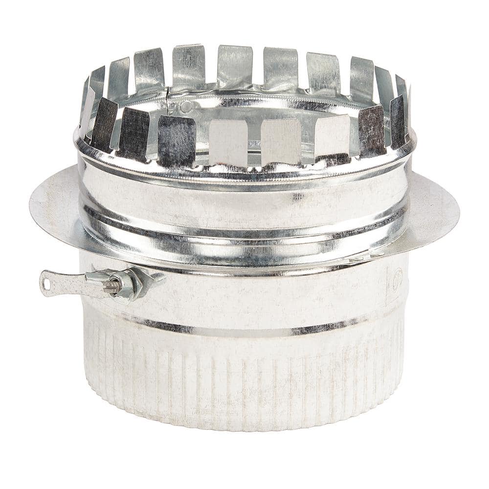 Master Flow 8 in. Starting Collar with Damper (2)