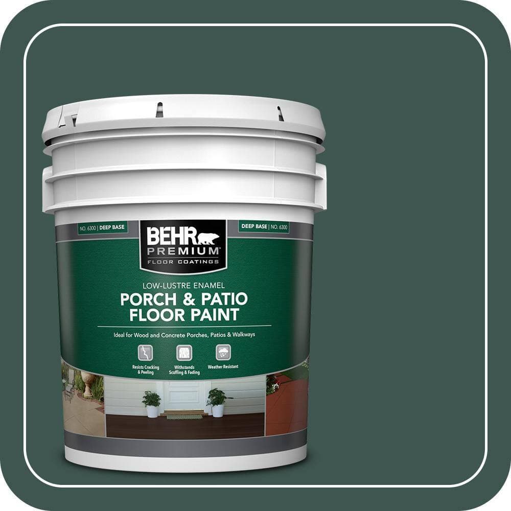 BEHR PREMIUM Home Decorators Collection #HDC-CL-21A Low-Lustre Enamel Int/Ext Porch and Patio Floor Paint (1)