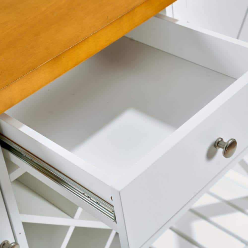 Unbranded 47.3 in. W x 17.9 in. D x 37.6 in. H Bathroom White Linen Cabinet (3)