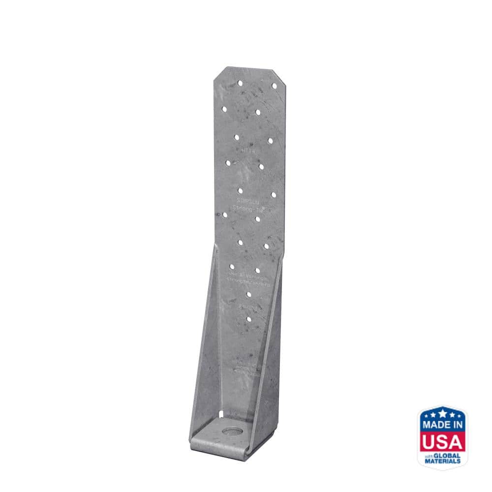Simpson Strong-Tie HTT 12-3/8 in. 11-Gauge Hot-Dip Galvanized Heavy Tension Tie