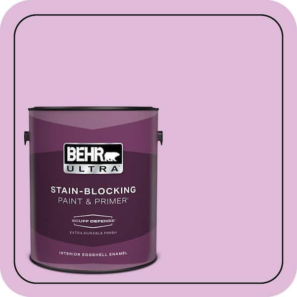 BEHR ULTRA 1 gal. #670A-3 Posies Extra Durable Eggshell Enamel Interior Paint & Primer (2)