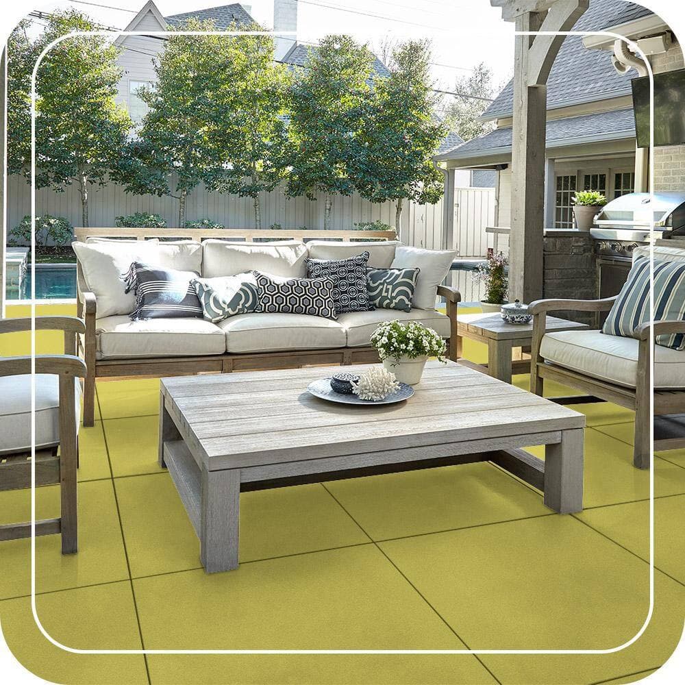 BEHR PREMIUM #P340-4 Textured Low-Lustre Enamel Interior/Exterior Porch and Patio Anti-Slip Floor Paint (3)