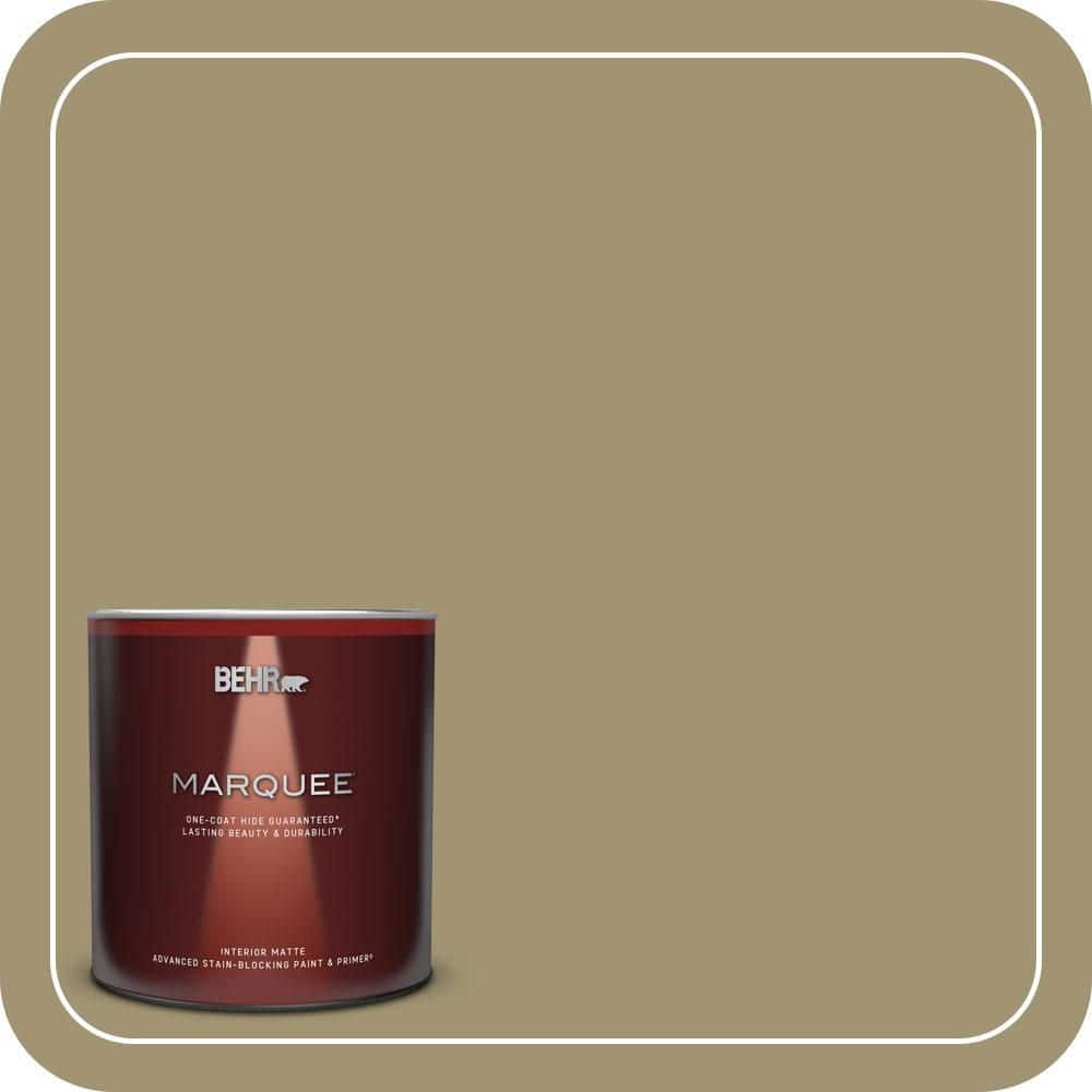 BEHR MARQUEE 1 qt. #PMD-37 Caraway Matte Interior Paint & Primer