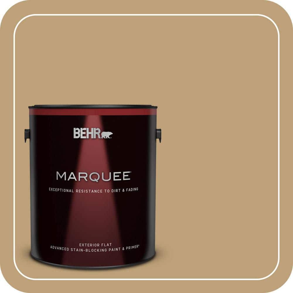 BEHR MARQUEE 1 gal. #PMD-50 Winter Wheat Flat Exterior Paint & Primer (1)