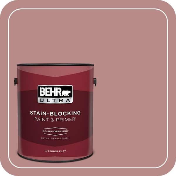BEHR PREMIUM PLUS #150F-4 Victorian Mauve Enamel Low Odor & Primer (2)