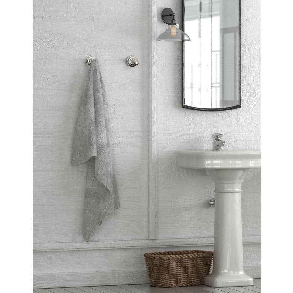Design House Calisto Single Robe Hook in Satin Nickel (2)
