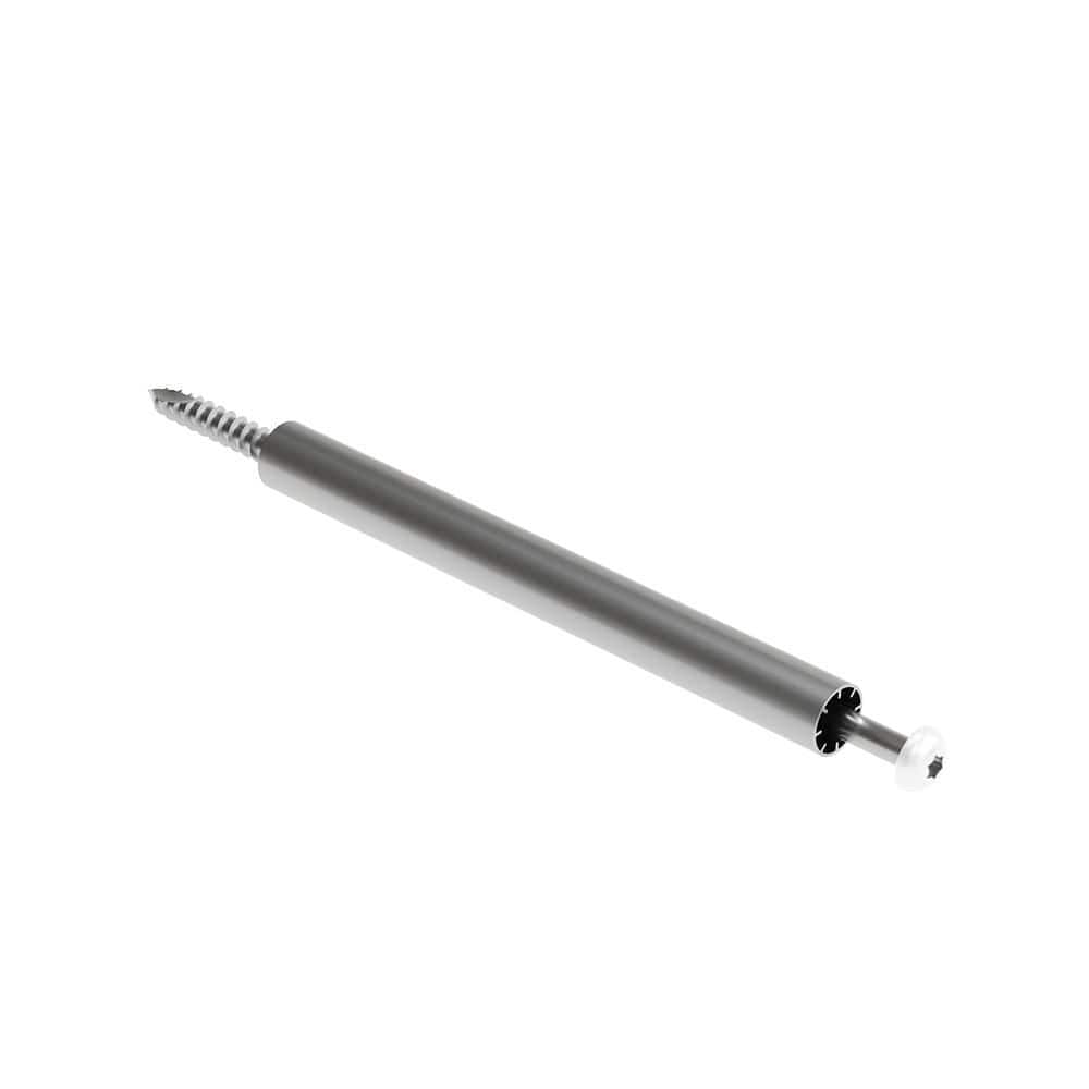 PEAK 7 in. Gutter Screw and Ferrule in White (10-pack)