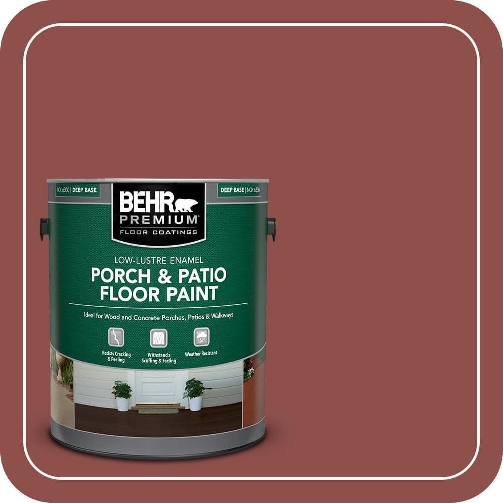 BEHR PREMIUM #S140-6 Low-Lustre Enamel Interior/Exterior Porch and Patio Floor Paint (1)