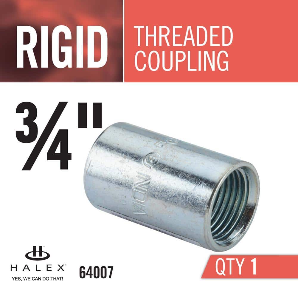 Halex 3/4 in. Rigid Conduit Coupling (2)