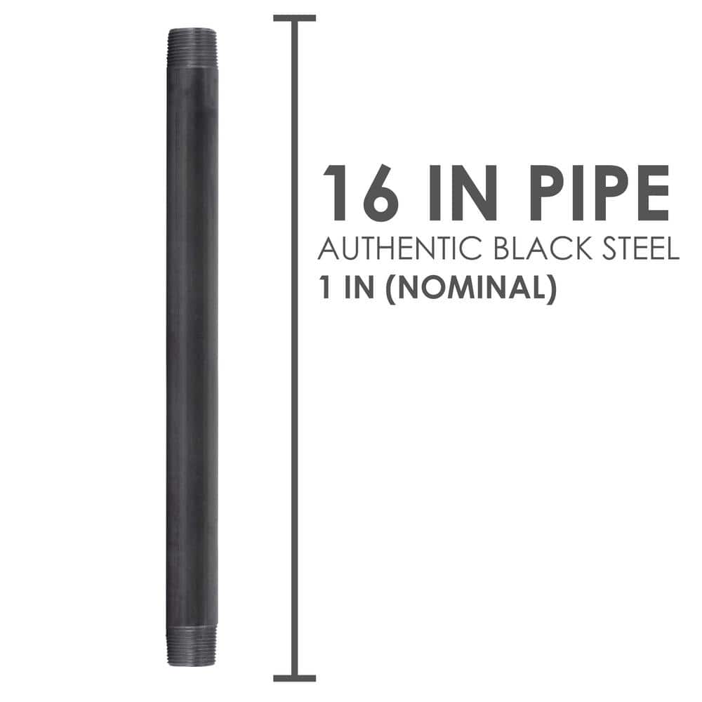 STZ Black Steel Sch. 40 Cut Pipe (2)