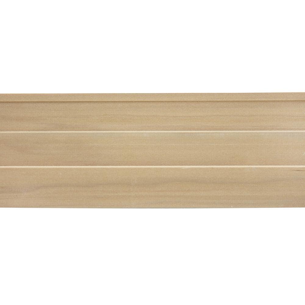 Ornamental Mouldings .6875 in. D x 3.5 in. W x 92 in. L Unfinished Poplar Wood Duncan Sawtooth Casing Moulding (2)
