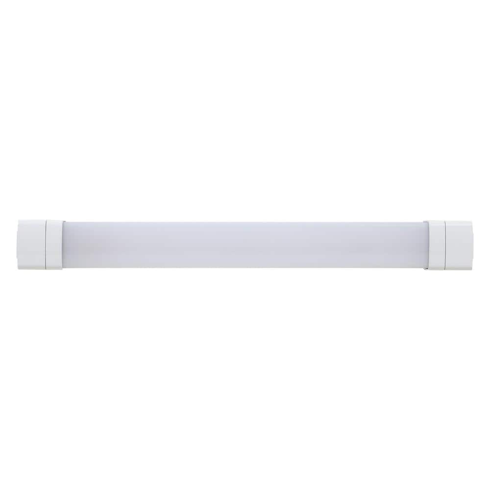 LEDVANCE 2 ft. Vapor Tight Integrated LED Gray Wraparound Light with Dual Selectable CCT and Lumen (3)