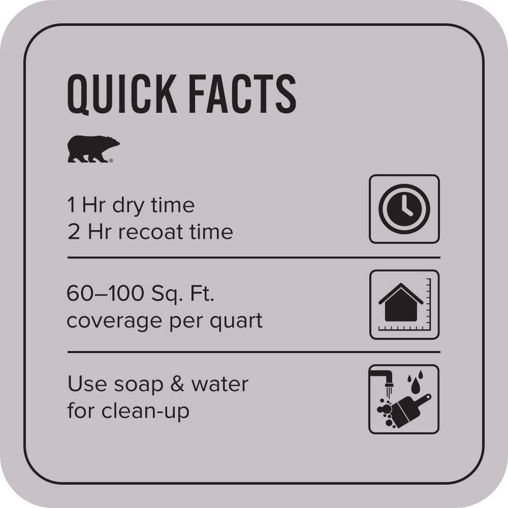 BEHR PREMIUM PLUS 1 qt. #MQ5-32 Such Melodrama Flat EcoMix Plant-Based Interior Paint & Primer (3)