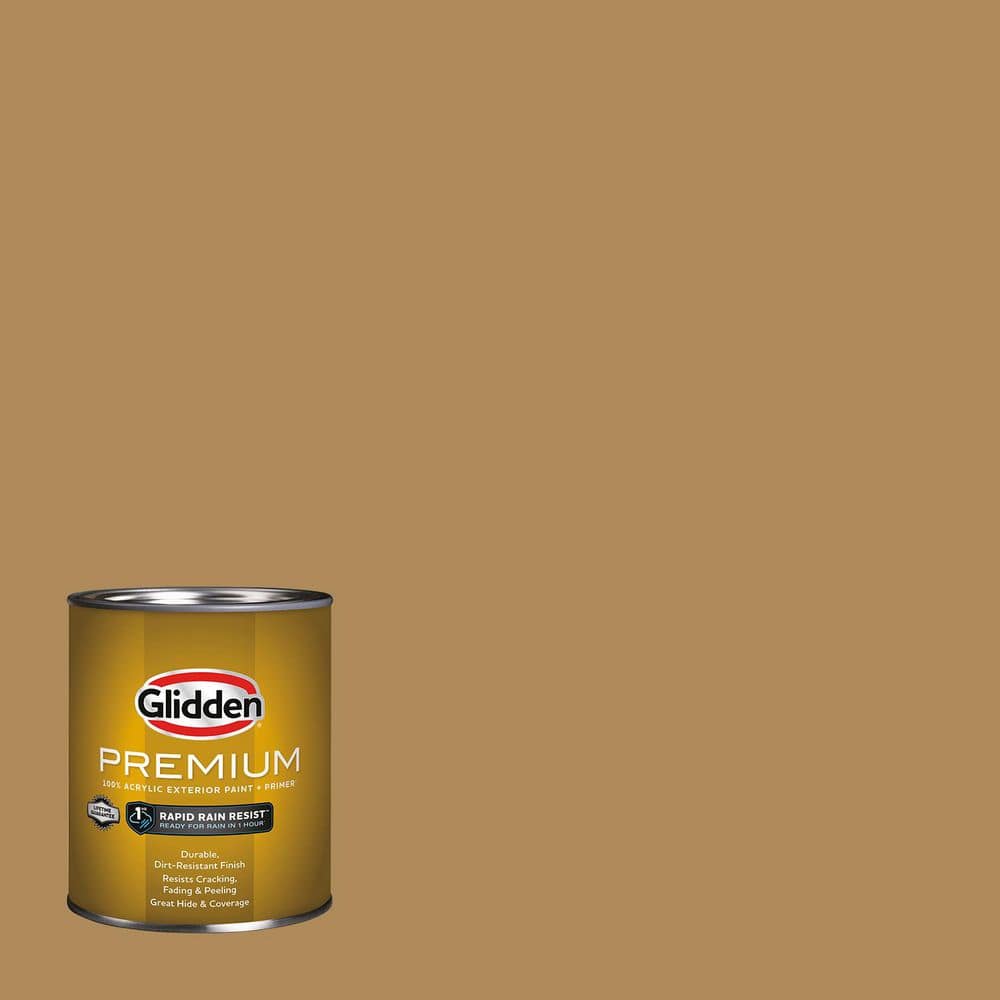 Glidden Premium 1 qt. PPG1092-6 It Works Flat Exterior Latex Paint