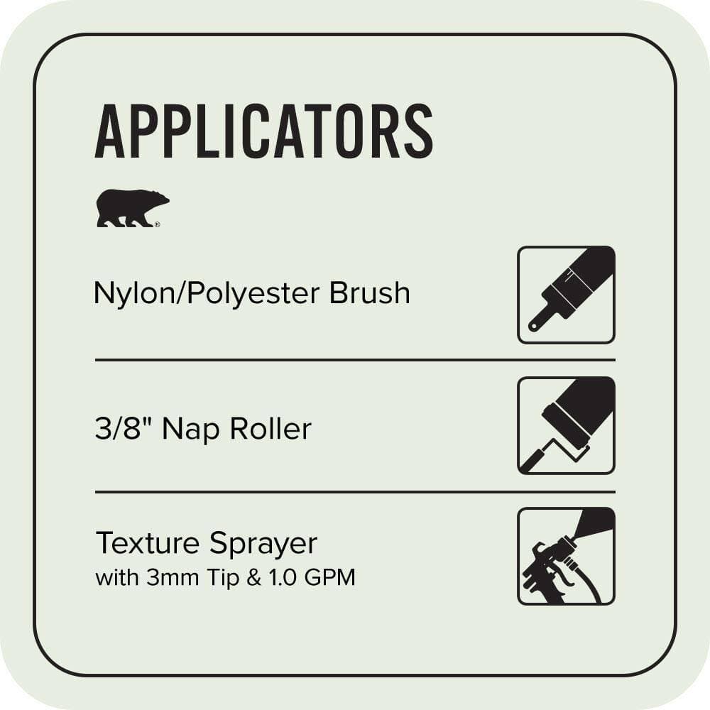 BEHR PREMIUM #S400-1 Textured Low-Lustre Enamel Interior/Exterior Porch and Patio Anti-Slip Floor Paint (4)