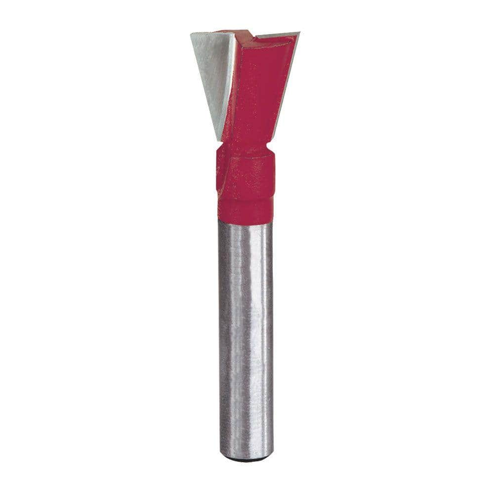 DIABLO 1/3 in. 1/2 in. Carbide Dovetail Router Bit with 1/4 in Min Chuck
