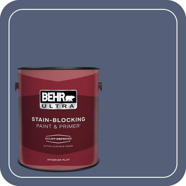 BEHR ULTRA 1 gal. #S530-6 Extreme Extra Durable Flat Interior Paint & Primer (2)