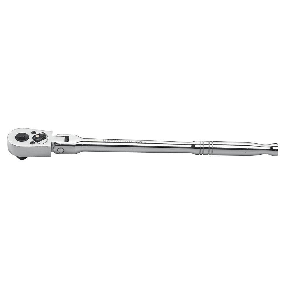 GEARWRENCH 3/8 in. Drive 45-Tooth Quick Release Flex Head Teardrop Ratchet (1)