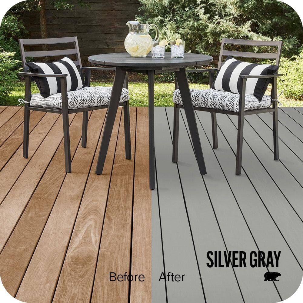 BEHR DECKplus #PFC-68 Color Waterproofing Exterior Wood Stain (2)