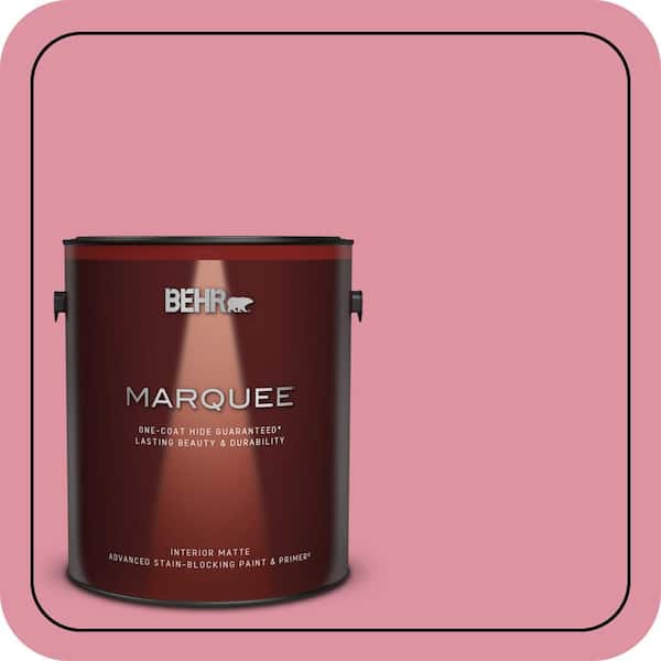 BEHR PREMIUM PLUS #120C-3 Rose Marquis Flat Low Odor & Primer (4)