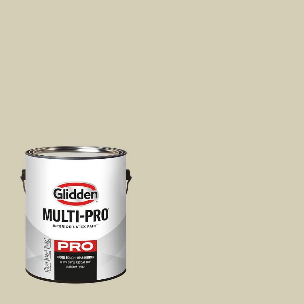 Glidden Multi-Pro 1 gal. PPG1112-3 Only Oatmeal Ultra Flat Interior Paint