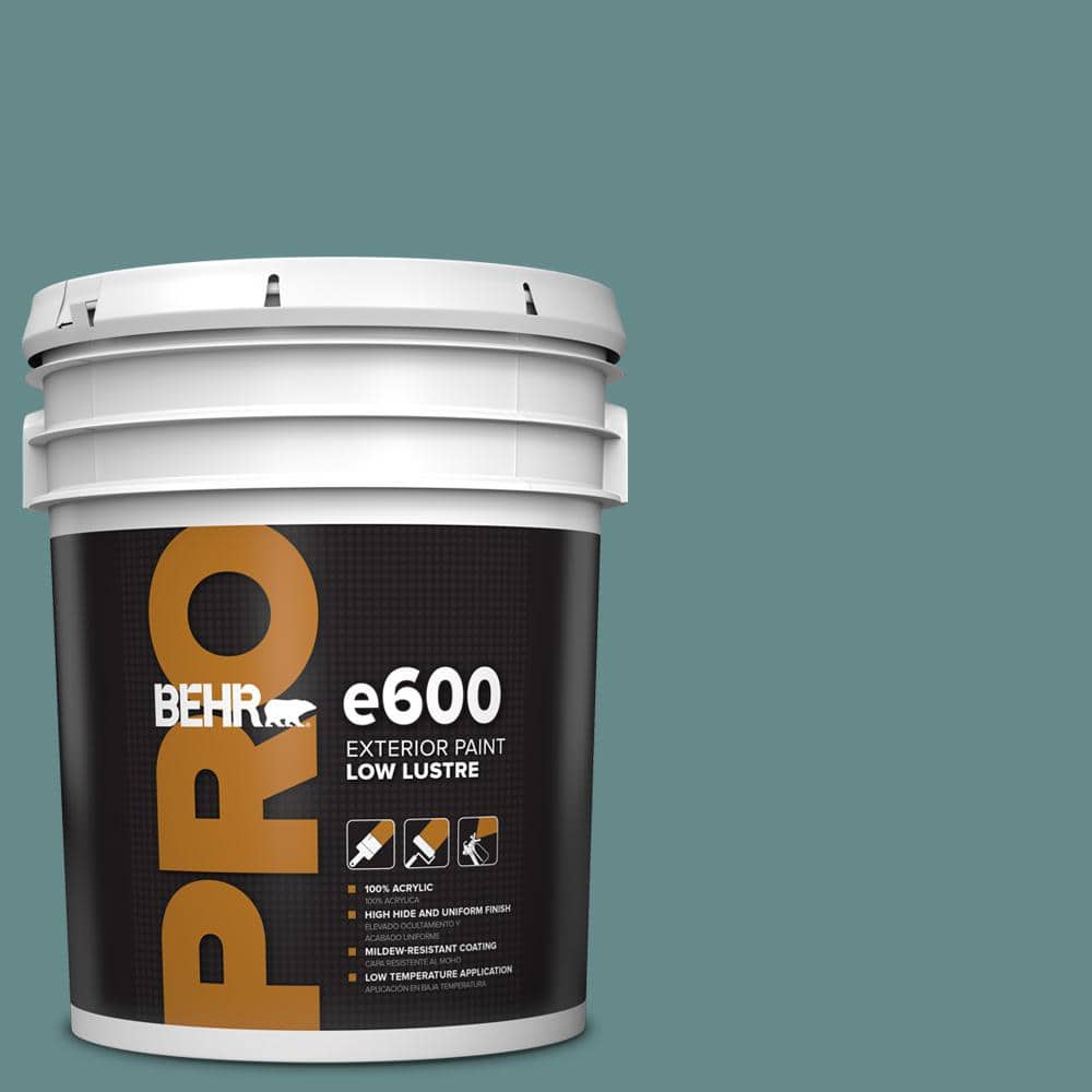 BEHR PRO 5 gal. #S440-5 Tasmanian Sea Low Luster Exterior Paint