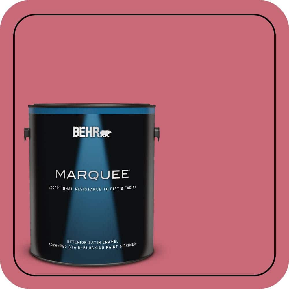 BEHR MARQUEE 1 gal. #P140-5 Lovebirds Satin Enamel Exterior Paint & Primer