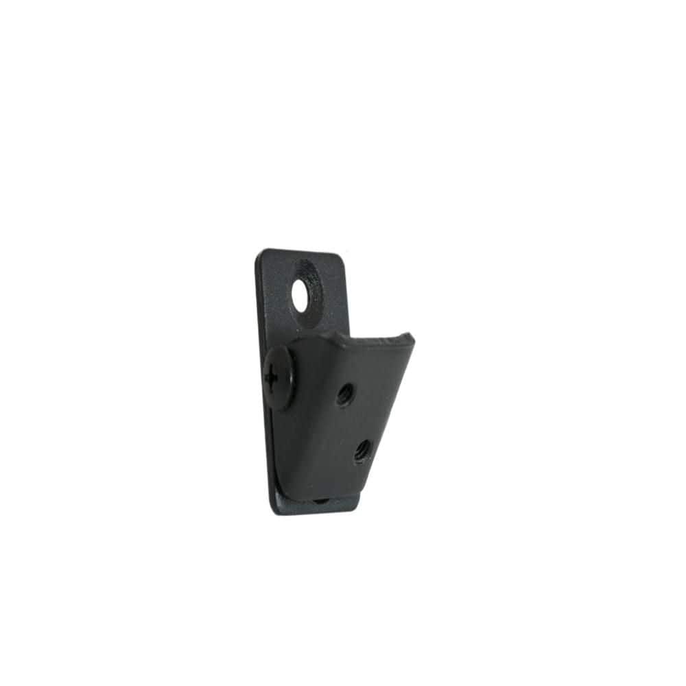 FORTRESS Fe26 3.75 in x 2.75 in x 1 in UB-04 Black Steel Angle Adapter Bracket Railing Kit (4-Pack) (3)