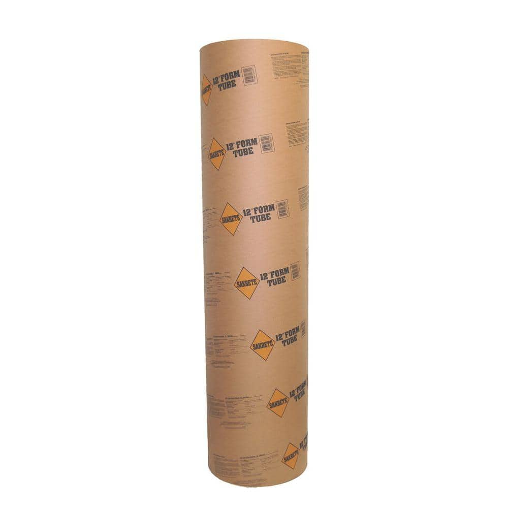 SAKRETE 12 in. x 48 in. Concrete Form Tube