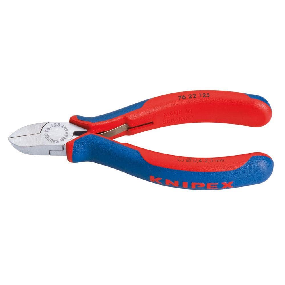 KNIPEX 5 in. Electronics Diagonal Cutters with Comfort Grip