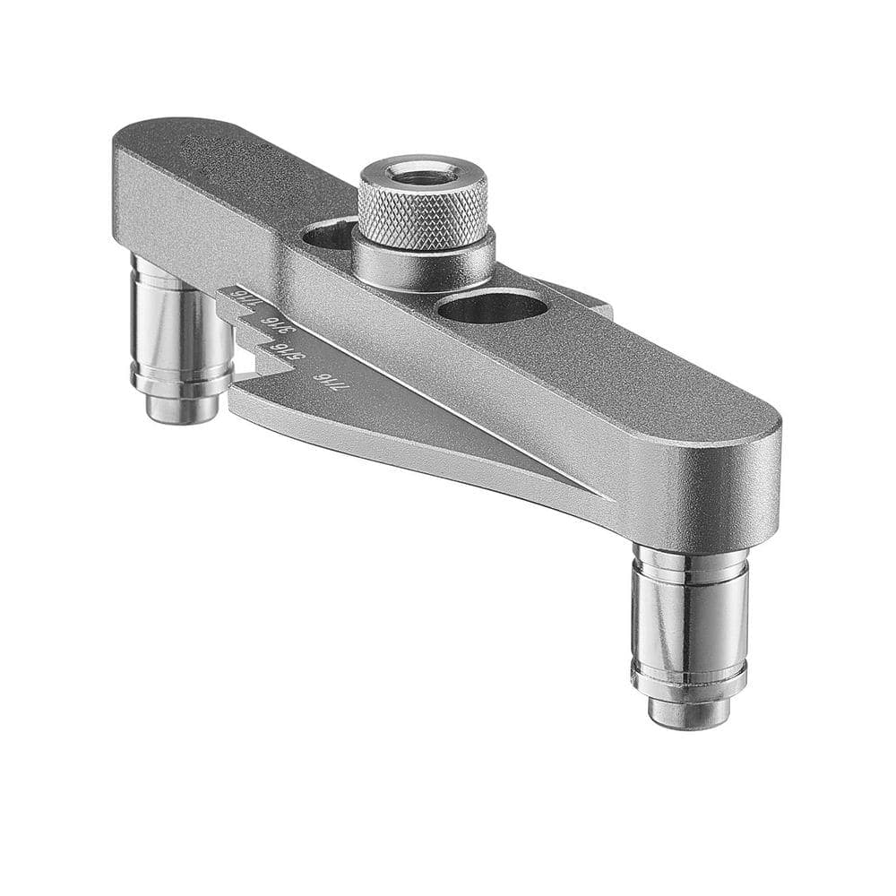SKYSHALO Doweling Jig Kit, Self Centering Dowel Drill Jig, 1/4 in. 5/16 in. 3/8 in. Stop Collar Set, Aluminum Alloy, for Marking