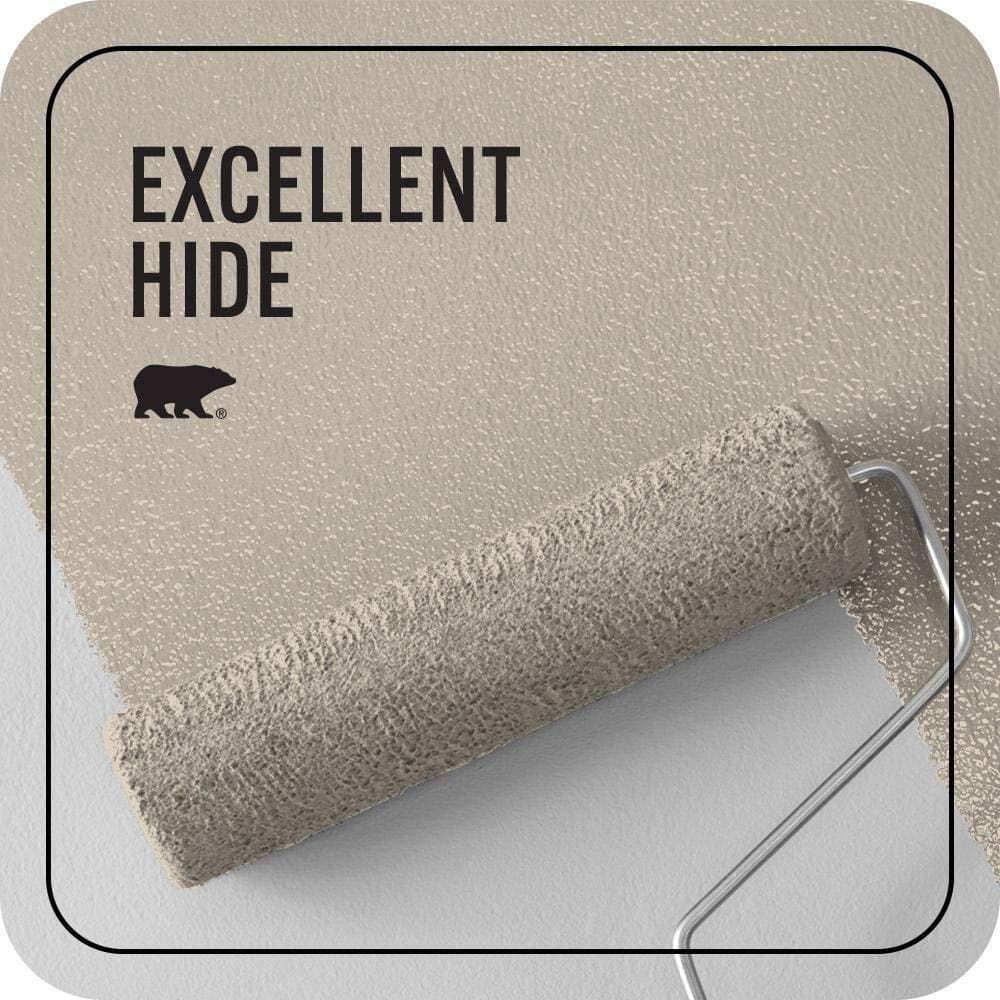 BEHR PREMIUM PLUS 5 gal. #MQ2-27 Studio Clay Ceiling Flat Interior Paint & Primer (2)