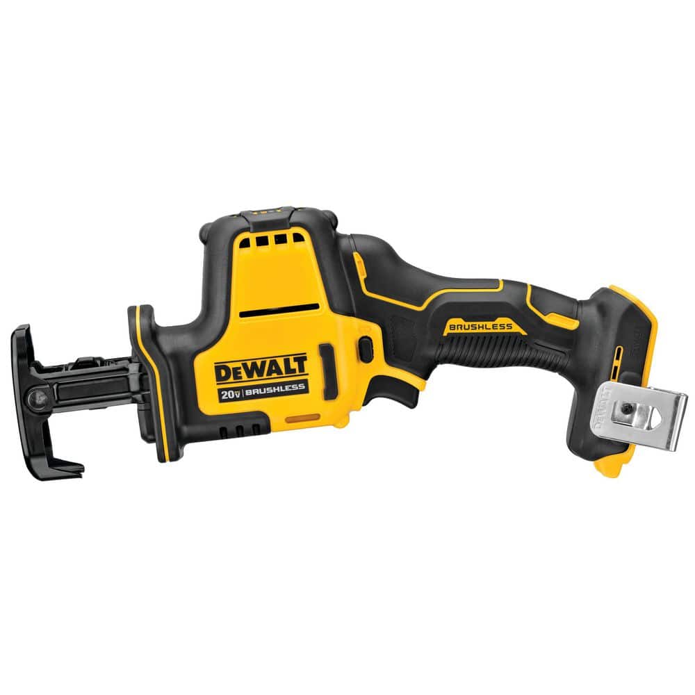 DEWALT 20V MAX Lithium-Ion Cordless Compact Reciprocating Saw Kit with 5.0Ah Battery, Charger, and Contractor Bag (2)