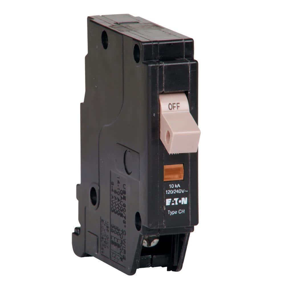Eaton CH 20 Amp 240 Volts 1-Pole Circuit Breaker with Trip Flag
