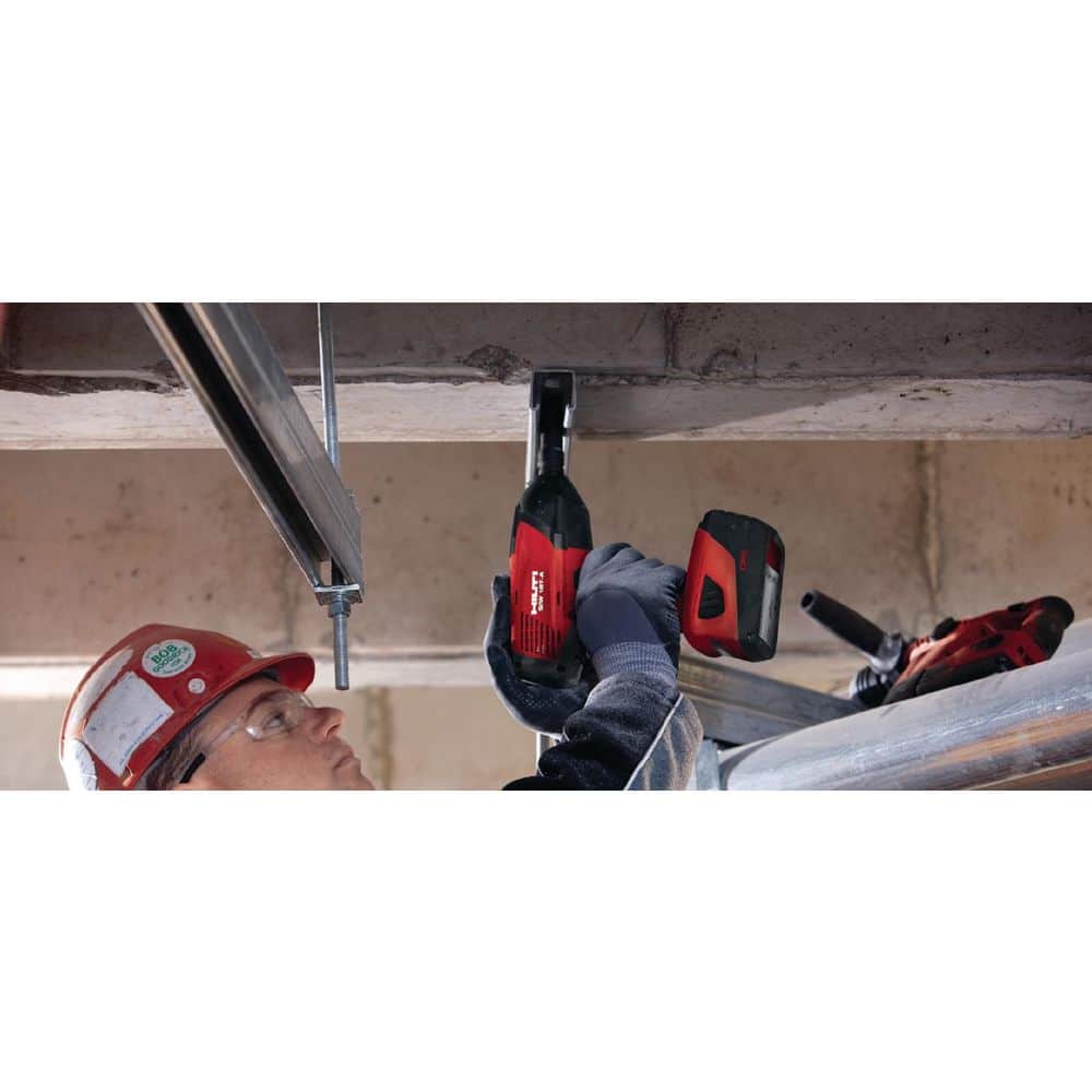 Hilti 3/8 in. x 3 in. KH-EZ Carbon Steel Zinc Plated Hex Head Concrete and Masonry Screw Anchor (50-Piece) (2)