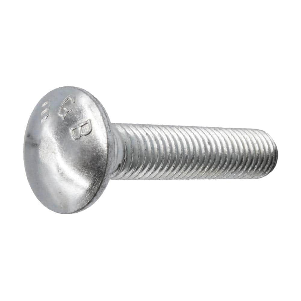 Everbilt 1/2 in.-13 x 5 in. Zinc Plated Carriage Bolt (1)