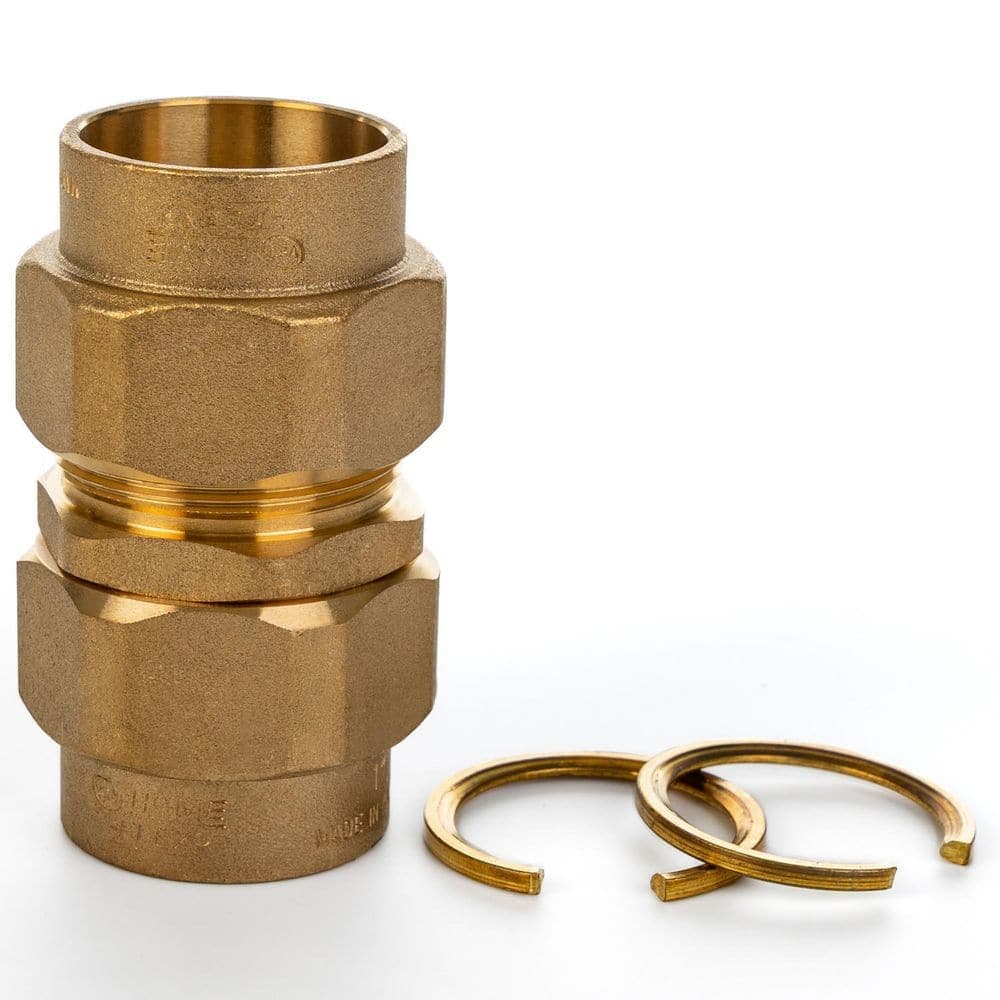 HOME-FLEX 1/2 in. CSST 1/2 in. CSST Brass Union