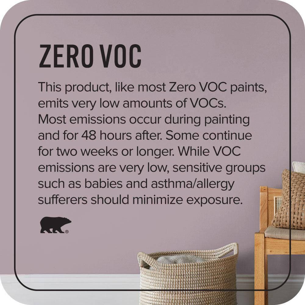BEHR PREMIUM PLUS #PMD-34 Wild Lilac Enamel Low Odor & Primer (4)